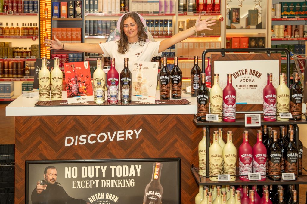 Dutch Barn vodka makes exclusive airport debut with Lagardère Travel Retail at Luton